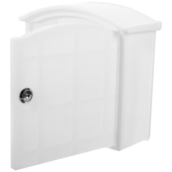 CATIEBYE Milk Storage Organizer Plastic Milk Box White 1Pcs for Families
