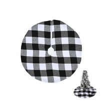 White Mini Christmas Tree Skirt 14.96in Christmas Tree Skirt for Christmas Tree Decoration Christmas Tree Skirt Clearance Sale