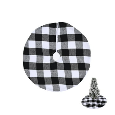 White Mini Christmas Tree Skirt 14.96in Christmas Tree Skirt for Christmas Tree Decoration Christmas Tree Skirt Clearance Sale