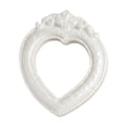 thumbnail image 1 of White Mini Heart Picture Frame, Ornate Rococo Resin Small Photo Frame for Desk Vanity Table Decor Bridal Shower Gift, 1 of 4