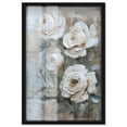thumbnail image 1 of White Mirage I Shadowbox Print Floral Wall Decor by Art Remedy, Black Frame, 20 x 30, 1 of 7