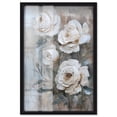 thumbnail image 1 of White Mirage I Shadowbox Print Floral Wall Decor by Art Remedy, Black Frame, 30 x 45, 1 of 7