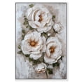 thumbnail image 1 of White Mirage II Canvas Print Floral Wall Decor by Art Remedy, White Frame, 24 x 36, 1 of 7
