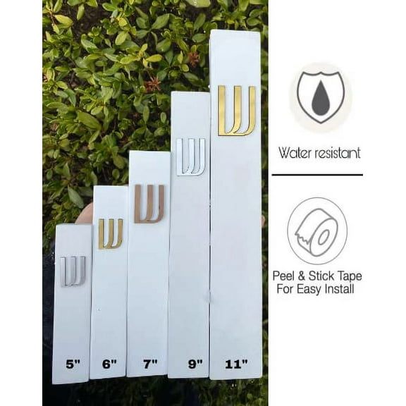 White Modern Concrete Mezuzah Case With Shin