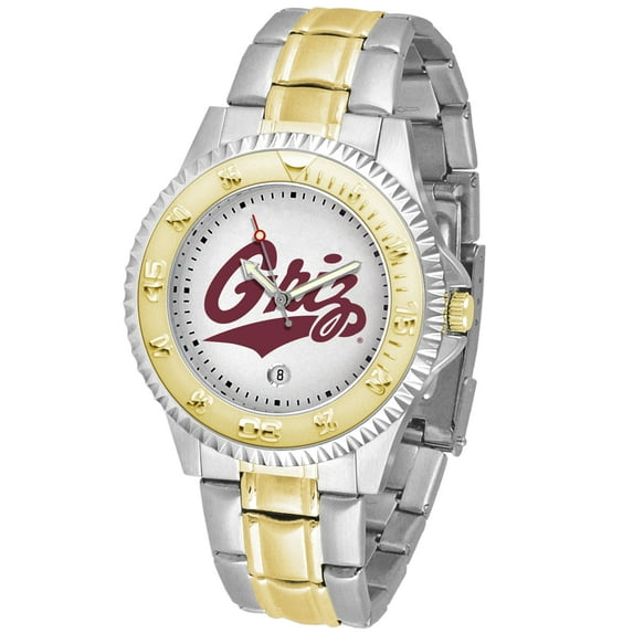 White Montana Grizzlies Competitor Two-Tone Watch