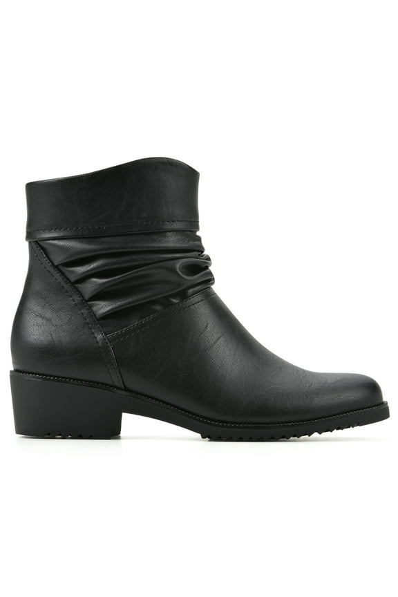 Cliffs by White Mountain Durbon Women's Ankle Boots Color: Black Smooth Size: 8.5