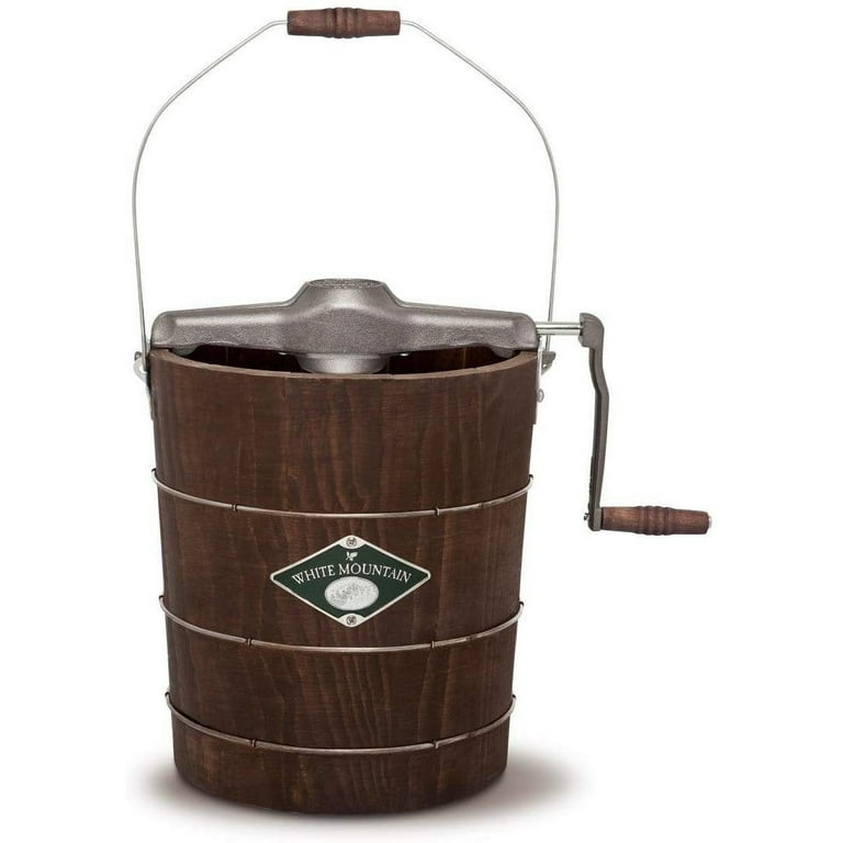 https://i5.walmartimages.com/seo/White-Mountain-Hand-Cranked-Ice-Cream-Maker-with-Appalachian-Series-Wooden-Bucket-4-Quart-PBWMIMH412-SHP_ffbf9b77-ca46-49de-bcf8-b4c36516c719.c0133f81ab844f3ef1058bc377067a68.jpeg?odnHeight=768&odnWidth=768&odnBg=FFFFFF