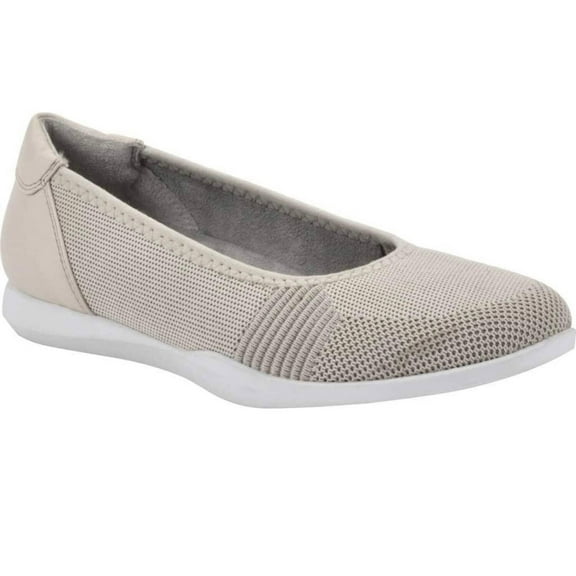 White Mountain PAVLINA Taupe Knit Ballet Flats Women S Shoes