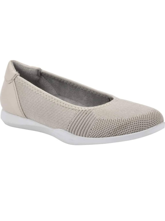 White Mountain PAVLINA Taupe Knit Ballet Flats Women S Shoes