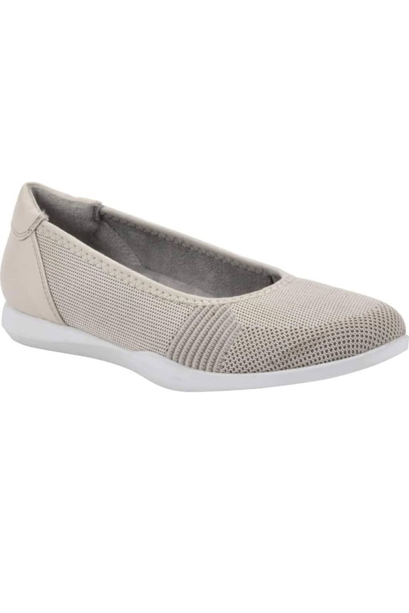White Mountain PAVLINA Taupe Knit Ballet Flats Women S Shoes