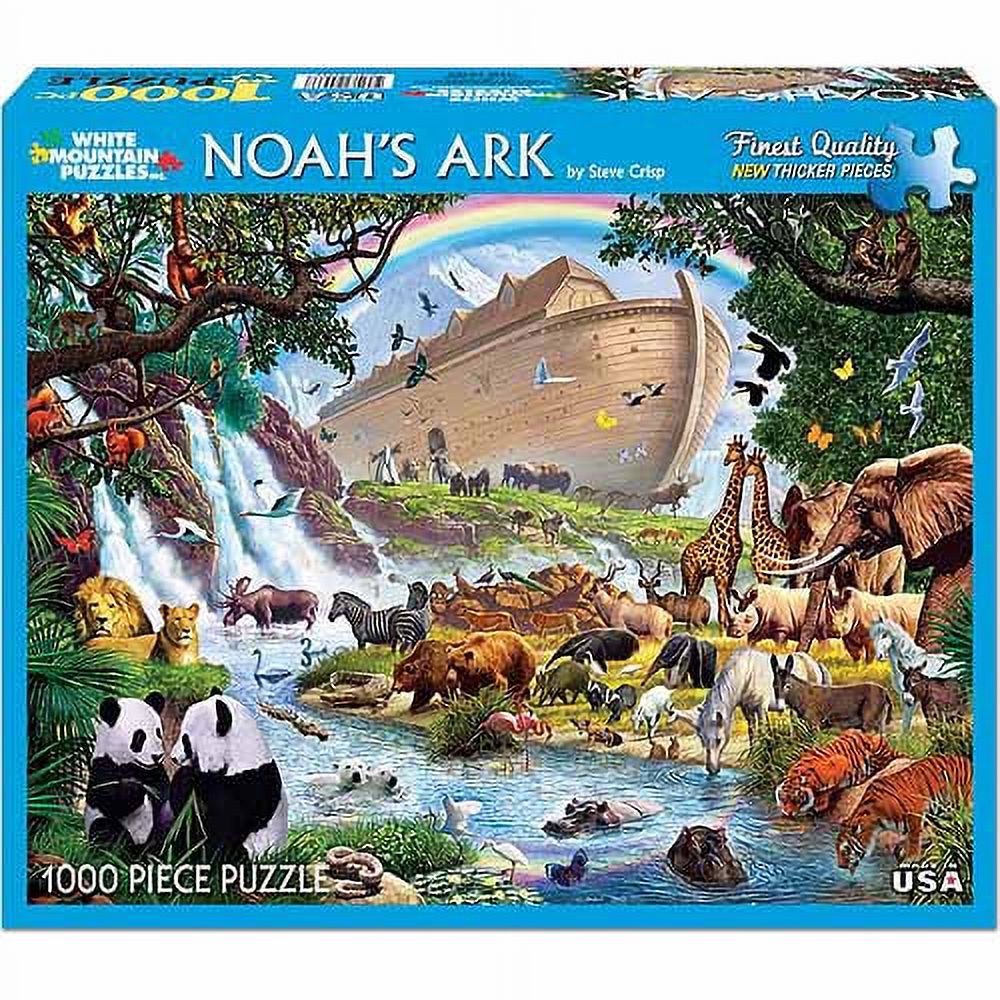 White Mountain Puzzles 1000-Piece Jigsaw Puzzle, Noah's Ark - image 1 of 1