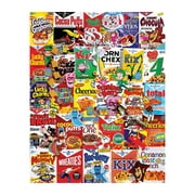 White Mountain Puzzles Cereal Boxes - 1000 Piece Jigsaw Puzzle