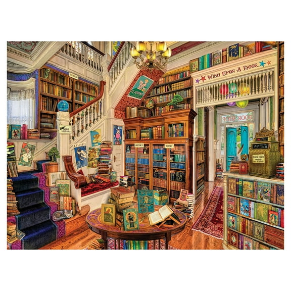 White Mountain Puzzles Readers Paradise - 1000 Piece Jigsaw Puzzle