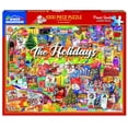 thumbnail image 1 of White Mountain Puzzles The Holidays - 1000 Piece Jigsaw Puzzle, 1 of 3