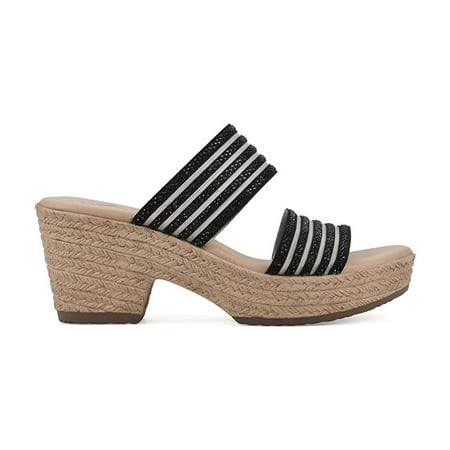 White Mountain Women's Bia Heeled Sandal