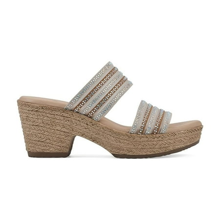 White Mountain Women's Bia Heeled Sandal
