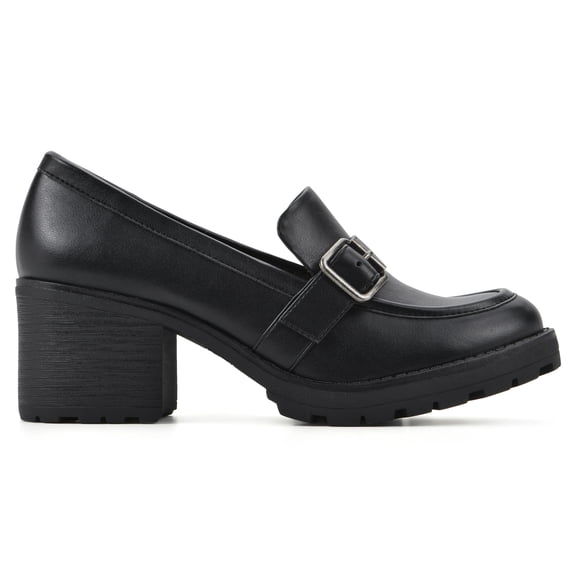 White Mountain Women's Bougie Heeled Loafer