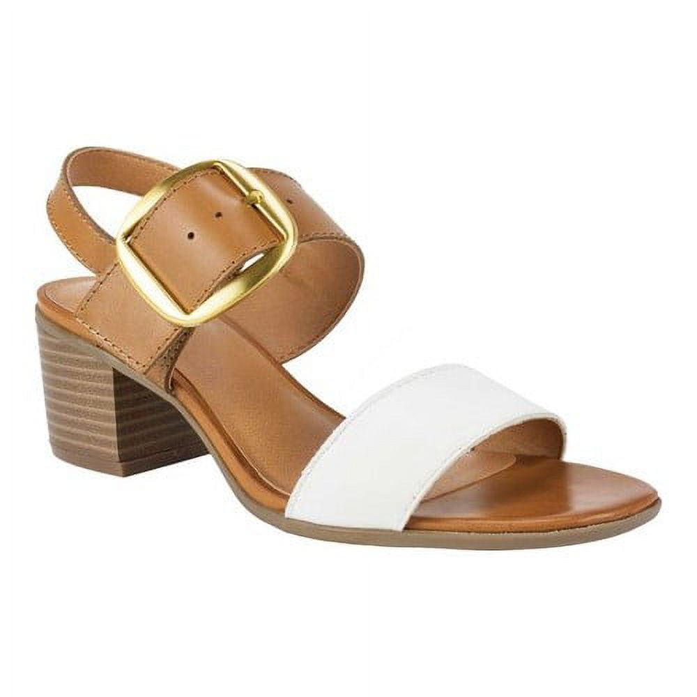 White mountain block heel sandals on sale