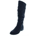 thumbnail image 1 of White Mountain Women's Leto Slouchy Flat Knee-High Riding Boots, 1 of 3