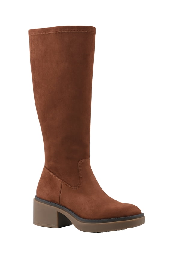 Women's Tall Faux Suede Stretch Boot