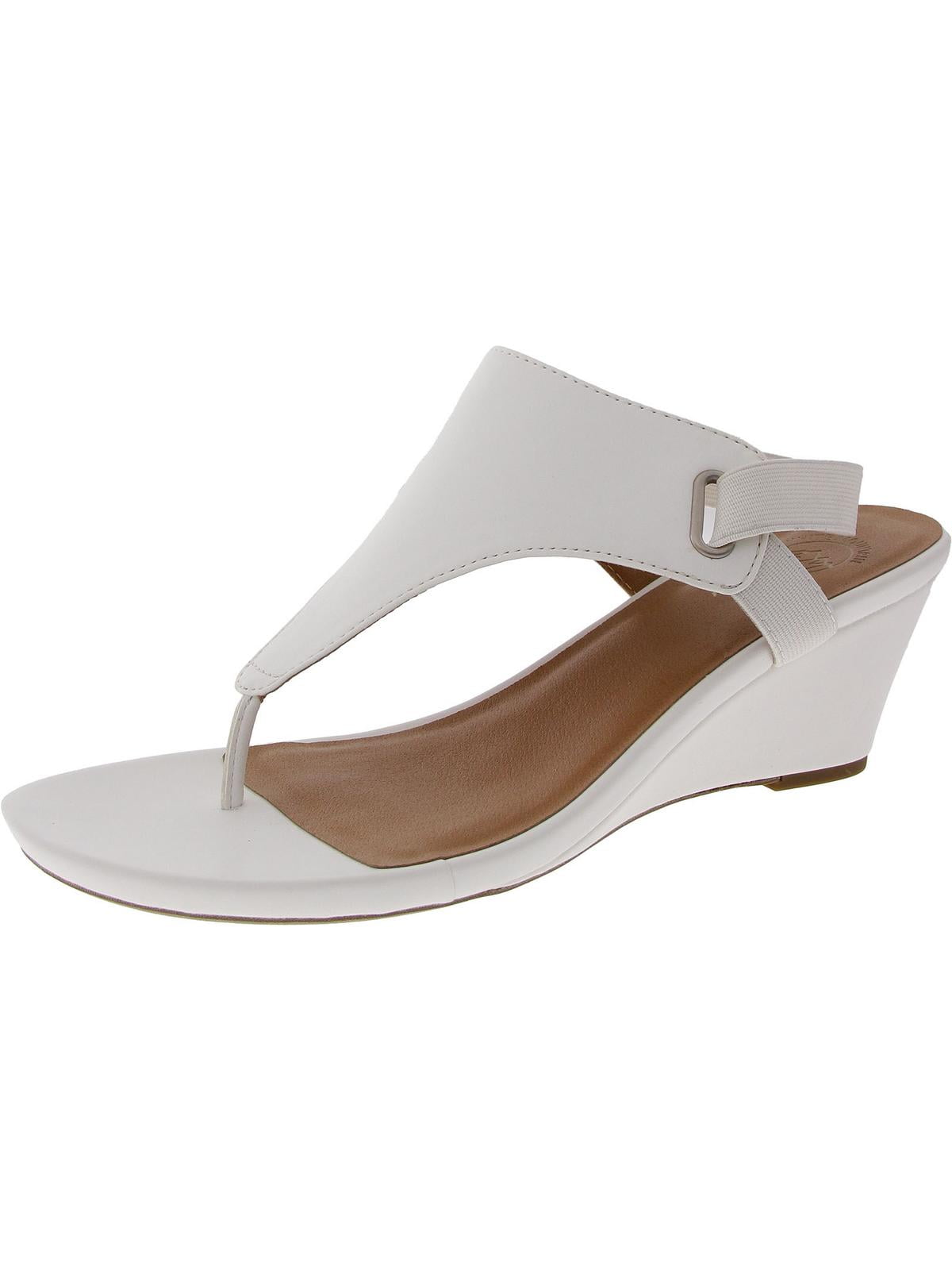 Open Toe Wedge Slingback Sandals