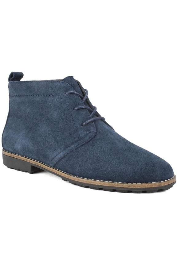 Womens Auburn Suede Lace Up Ankle Boots