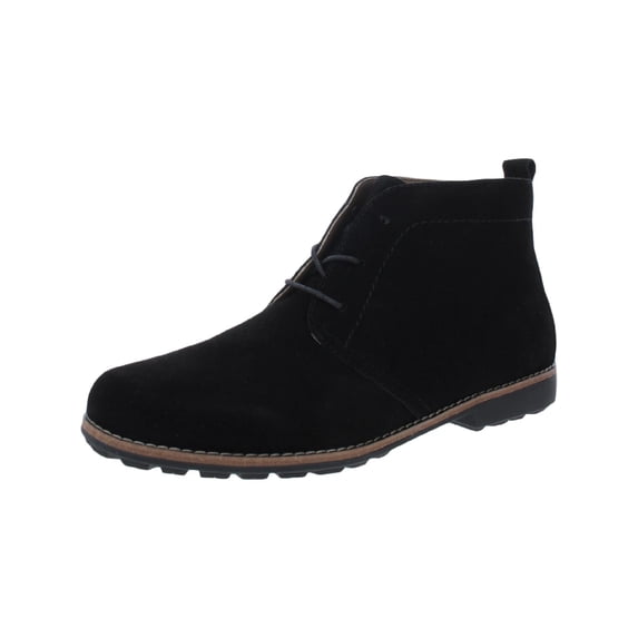White Mountain Womens Auburn Suede Round Toe Booties