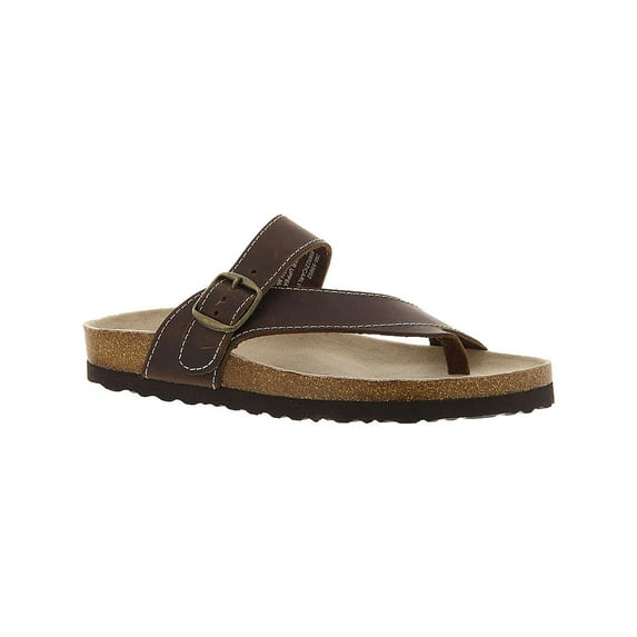 White Mountain Womens Carly Leather Slip On Flats
