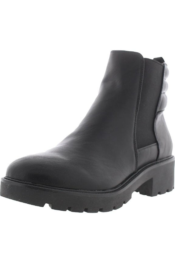 Womens Dada Microfiber Booties Ankle Boots