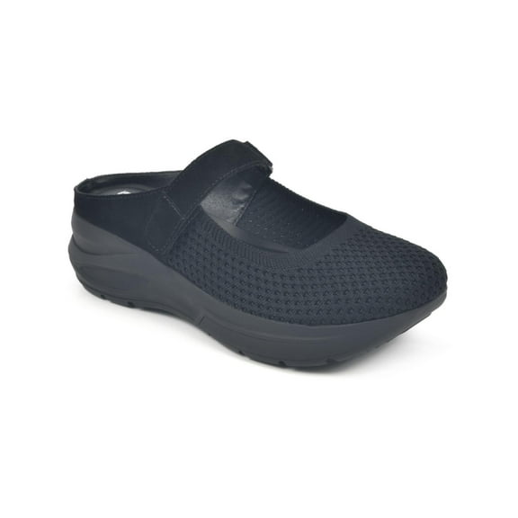 White Mountain Womens Fearless Suede Textured Mules