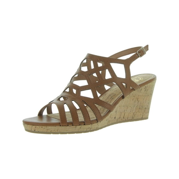 White Mountain Womens Flaming Sling Back Wedges Wedge Sandals