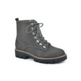 thumbnail image 1 of White Mountain Womens Great Faux Suede Ankle Ankle Boots, 1 of 3