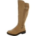 thumbnail image 1 of White Mountain Womens MEDITATE Faux Leather Block Heel Knee-High Boots, 1 of 1