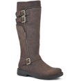 thumbnail image 1 of White Mountain Womens Mazed Faux Leather Tall Knee-High Boots, 1 of 5