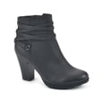 thumbnail image 1 of White Mountain Womens Spade Faux Leather Almond Toe Ankle Boots, 1 of 3