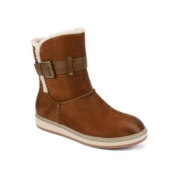 White Mountain Womens Taite Fabric Closed Toe Mid-Calf Cold Weather Boots