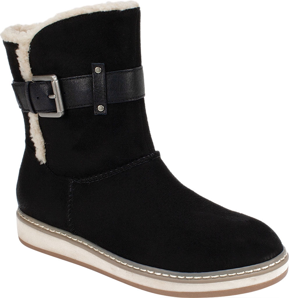 White Mountain Women’s Faux Suede Tall Stretch Boot – Comfort Fit