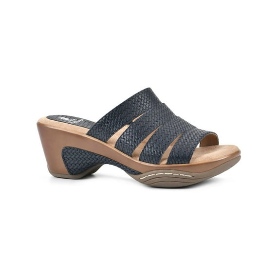 White Mountain Womens Valora Open Toe Slip On Clogs