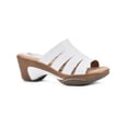 thumbnail image 1 of White Mountain Womens Valora Open Toe Slip On Clogs, 1 of 3