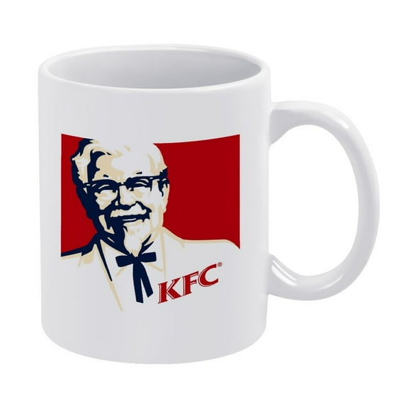 White Mug Fad Kfc-logo-high-quality