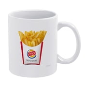 White Mug Fashion Burger King French Fries