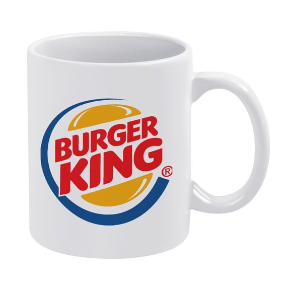 White Mug Fashion Burger King