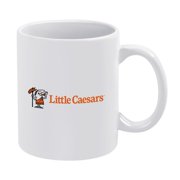 White Mug Fashion Little Caesars