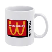 White Mug Fashion McDonald