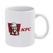 White Mug Vogue Interesting KFC Logo