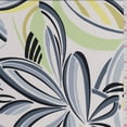 thumbnail image 1 of White Multi Modern Print Silk Charmeuse, Fabric Sold By the Yard, 1 of 1