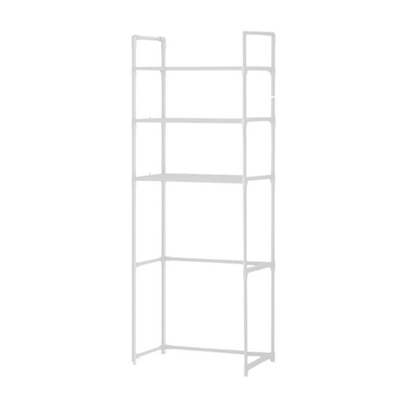 White Multi Purpose Over Toilet Shelf Organizer 3 Layer Bathroom Storage Rack For Toilet Paper Towels Hair Dryer Essentials #0L0hZ
