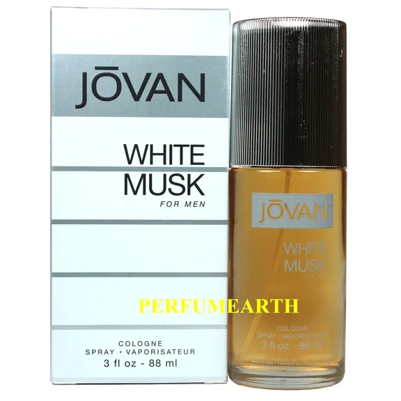 White Musk By Jovan 3.0oz./88 ml Edc Spray For Men New In Box