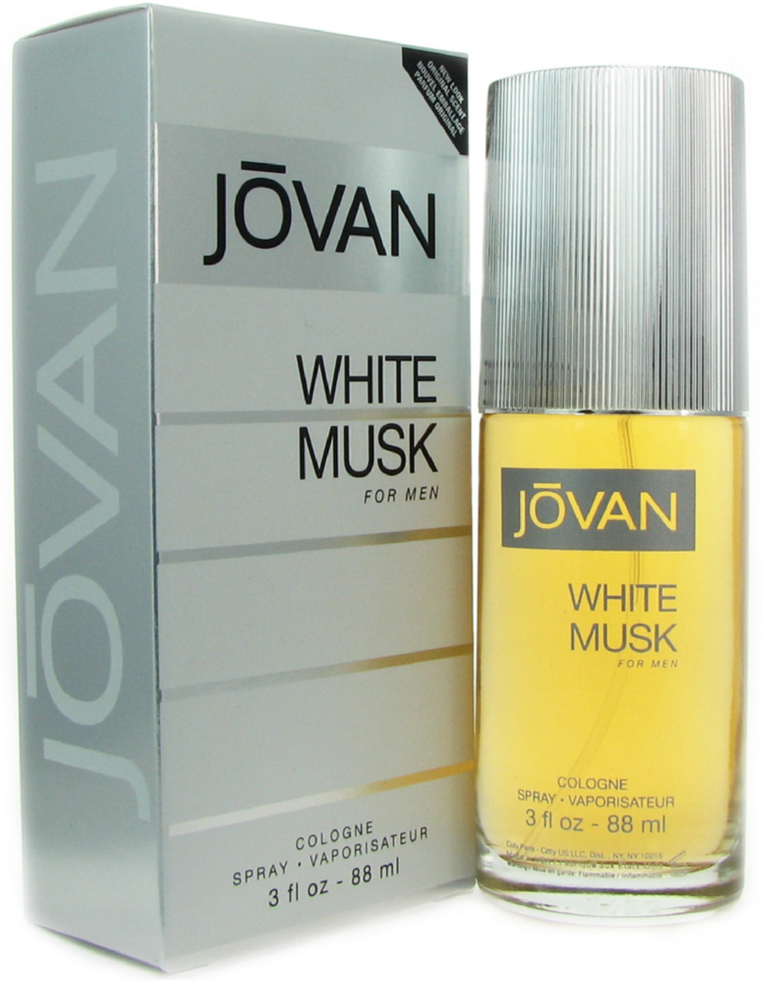 White Musk By Jovan Eau de Cologne Spray for Men 3 oz (Pack of 6)