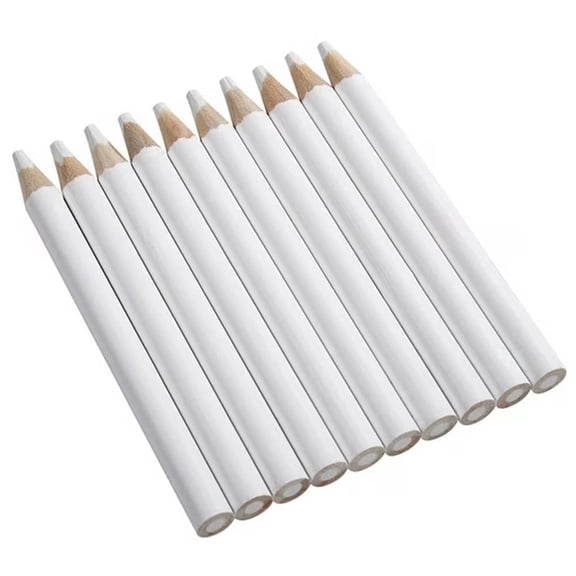 BTLIGE White Nail Pencil Nail, Whitening Pencil DIY Manicure Pencil Nail Art Point Drill Pen for French Manicure Supplies